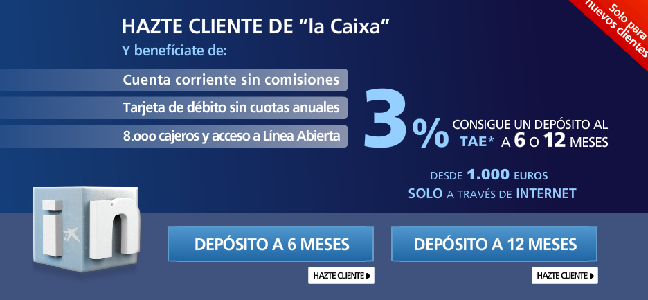 condiciones deposito in la caixa